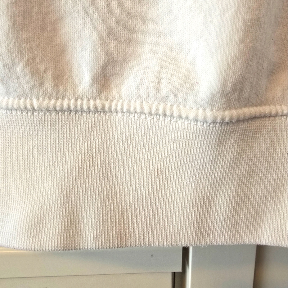 Nike Classic White Zip-Up Hoodie - Picture 4 of 4